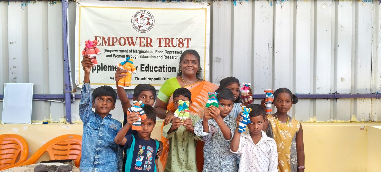 Supplementary Education Centre organized a One-Day Handwork Training Programme for school children